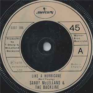 Sandy McLelland & The Backline - Like A Hurricane FLAC album