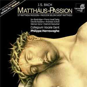 J.S. Bach - Ian Bostridge, Franz-Josef Selig, Sibylla Rubens, Andreas Scholl, Werner Güra, Dietrich Henschel, Collegium Vocale Gent, Philippe Herreweghe - Matthäus-Passion . St Matthew Passion . Passion Selon Saint Matthieu FLAC album