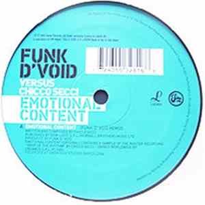 Funk D'Void Versus Chicco Secci - Emotional Content FLAC album