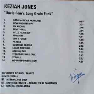 Keziah Jones - Uncle Fem's Long Grain Funk FLAC album