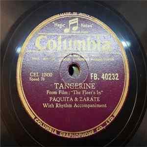 Paquita And Zarate - Tangerine / Starlight Serenade FLAC album