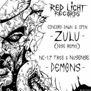 Optiv & Concord Dawn / Nusense , Treo & NC-17 - Zulu (Dose Remix) / Demons FLAC album