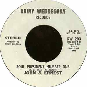 John & Ernest - Soul President Number One FLAC album