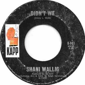 Shani Wallis - Didn't We FLAC album