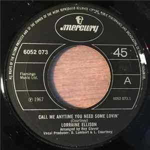 Lorraine Ellison - Call Me Anytime You Need Some Lovin' FLAC album