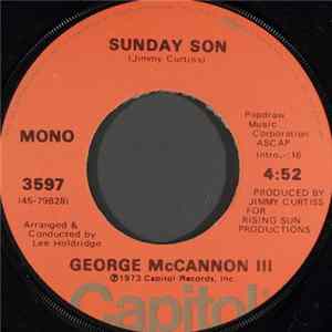 George McCannon III - Sunday Son / Country Boy FLAC album