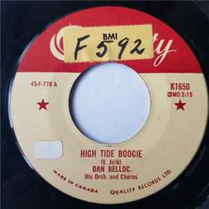 Dan Belloc And His Orchestra - High Tide Boogie / Dancero FLAC album