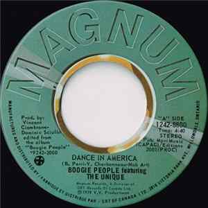 Boogie People Featuring The Unique - Dance In America / Boogie Breakdown FLAC album