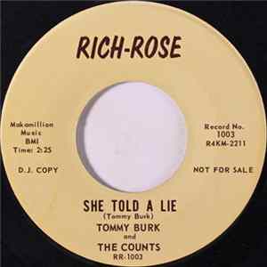 Tommy Burk And The Counts - She Told A Lie / You Took My Heart FLAC album