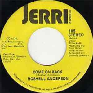 Roshell Anderson - Come On Back FLAC album