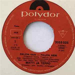 Matti Ja Teppo - Paljon sain - paljon näin FLAC album