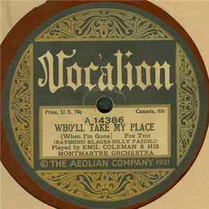 Emil Coleman & His Orchestra - Who'll Take My Place / Georgette FLAC album
