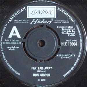 Don Gibson - Far, Far Away FLAC album