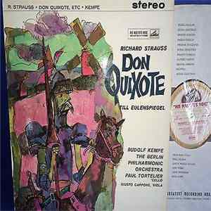 Richard Strauss - Rudolf Kempe Conducted By Berlin Philharmonic Orchestra - Don Quixote / Till Eulenspiegel FLAC album