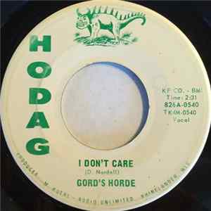 Gord's Horde - I Don't Care FLAC album
