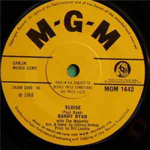 Barry Ryan - Eloise FLAC album