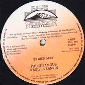 Philip Famous & Sniper Rankin - No Rich Man FLAC album