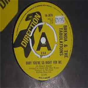 Brenda & The Tabulations - Baby You're So Right For Me FLAC album