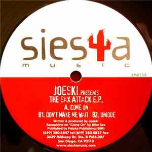 Joeski - The Sax Attack E.P. FLAC album