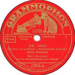 Max Hansen Und Das Gerhard Hoffmann Tanz Orchester - Ach, Luise! / Was Hast Du Schon Davon, Wenn Ich Dich Liebe FLAC album