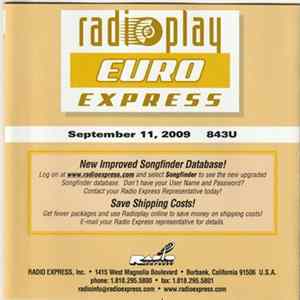 Various - Radioplay - Euro Express - 843U - September 11, 2009 FLAC album