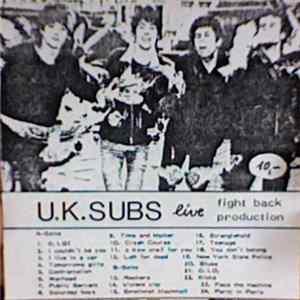 UK Subs - Live FLAC album