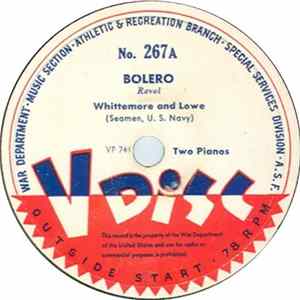 Whittemore And Lowe - Bolero / Triana FLAC album