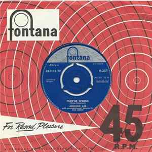 Johnnie Lee - They're wrong FLAC album