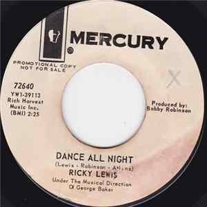 Ricky Lewis - Dance All Night / Someone To Love Tonight FLAC album