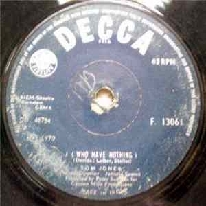 Tom Jones - I (Who Have Nothing) / Stop Breaking My Heart FLAC album