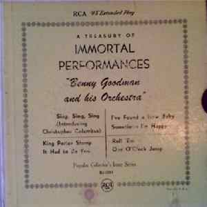 Benny Goodman And His Orchestra - A Treasury Of Immortal Performances FLAC album
