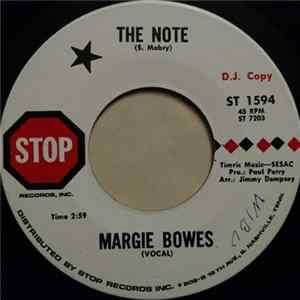 Margie Bowes - The Note FLAC album
