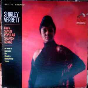 Shirley Verrett - Seven Popular Spanish Songs FLAC album