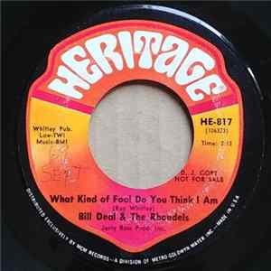 Bill Deal & The Rhondels - What Kind Of Fool Do You Think I Am FLAC album