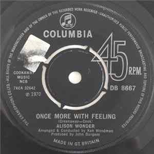 Alison Wonder - Once More With Feeling FLAC album