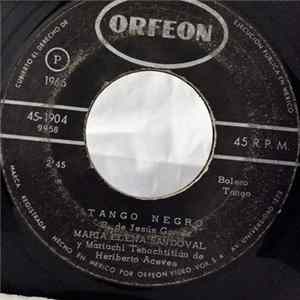 María Elena Sandoval Y Mariachi Tenochtitlán De Heriberto Aceves - Tango Negro / Flores Negras FLAC album