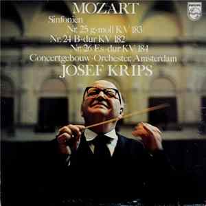 Mozart, Concertgebouworkest, Josef Krips - Symphonie No. 25, No. 24, No. 26 FLAC album
