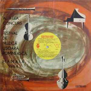 Various - Al II-lea Concurs Și Festival De Muzică Ușoară Romînească Mamaia 1964 FLAC album