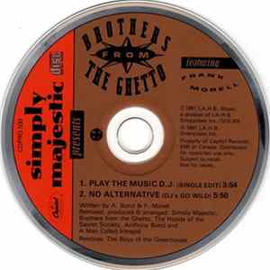 Simply Majestic Presents Brothers From The Ghetto Featuring Frank Morell - Play The Music D.J. FLAC album