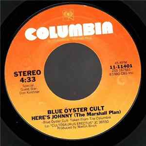 Blue Öyster Cult - Here's Johnny (The Marshall Plan) / Divine Wind FLAC album