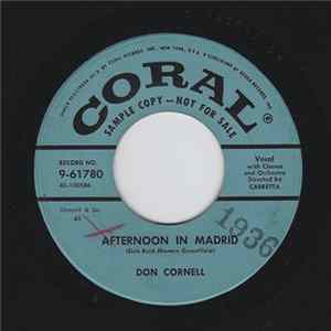 Don Cornell - Afternoon In Madrid / Let's Get Lost FLAC album
