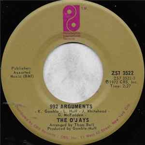 The O'Jays - 992 Arguments FLAC album
