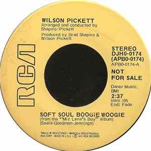 Wilson Pickett - Soft Soul Boogie Woogie FLAC album