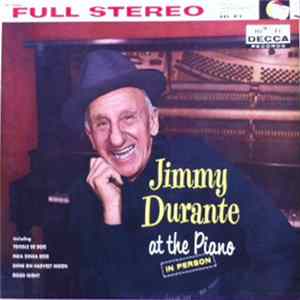 Jimmy Durante - In Person - At The Piano FLAC album