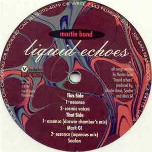 Martin Bond - Liquid Echoes FLAC album