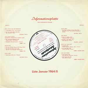 Various - Informationsplatte - Liste Januar 1964/II FLAC album