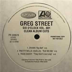 Greg Street - Six O'Clock Vol. 001 Clean Album Cuts FLAC album