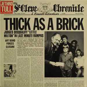 Jethro Tull - Thick As A Brick FLAC album