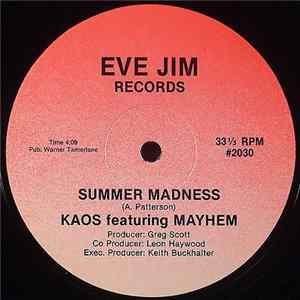 Kaos & Mayhem - Summer Madness FLAC album