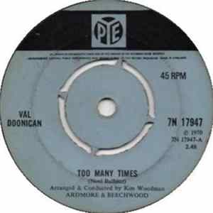 Val Doonican - Too Many Times FLAC album